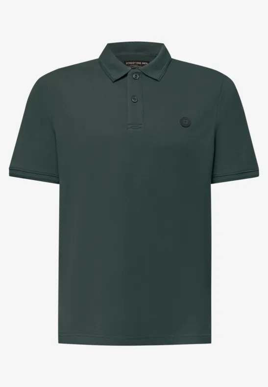 Polo de base sea green