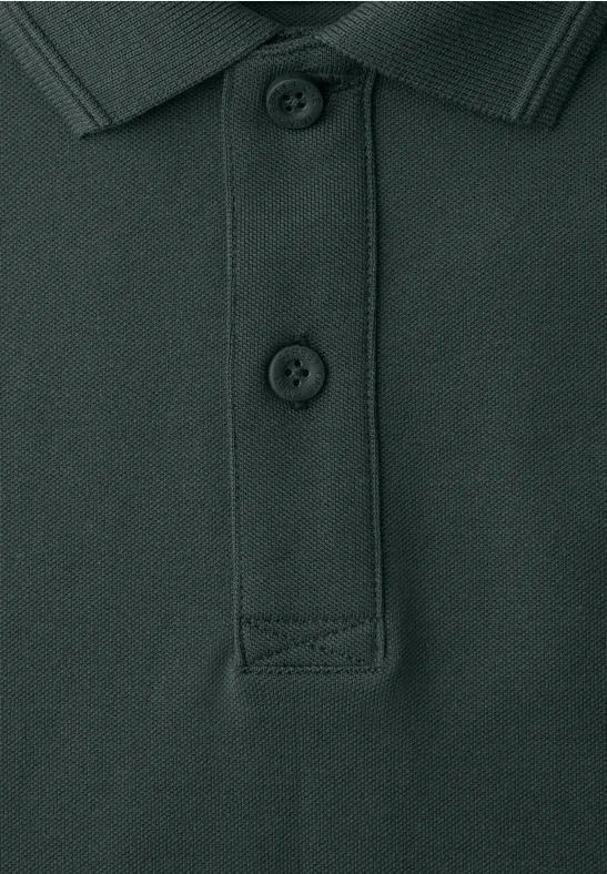 Polo de base sea green