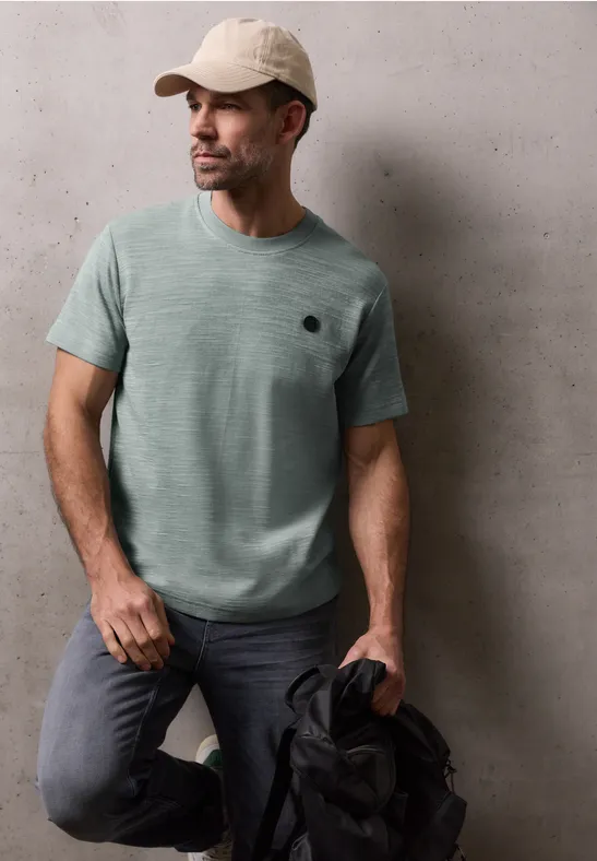 Cozy T-Shirt silver green