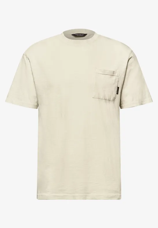 T-shirt délavé white sand