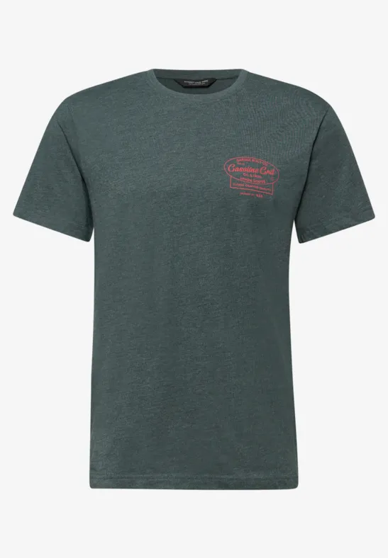 T-shirt avec chestprint sea green