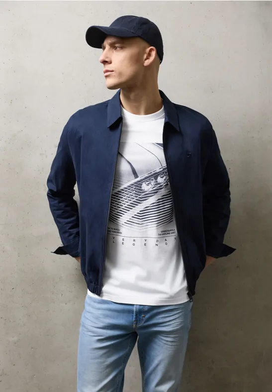 T-shirt avec impression sur le devant bright white