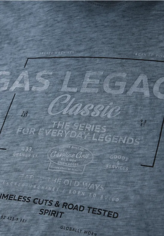 Garment Dye T-Shirt dark ink blue