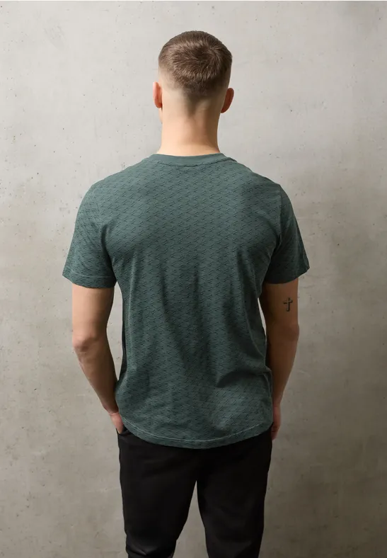 T-shirt avec imprimé sea green