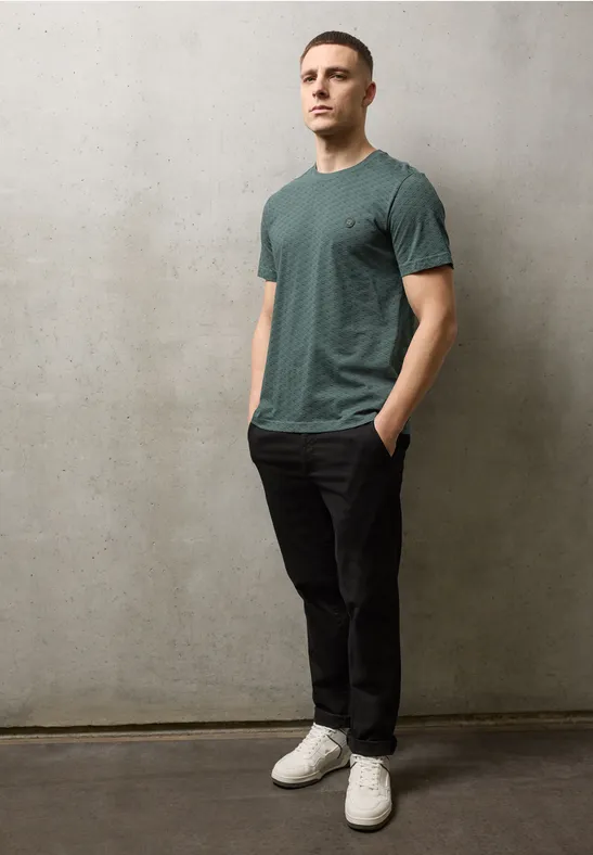 T-shirt avec imprimé sea green
