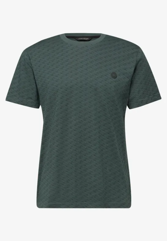 T-shirt avec imprimé sea green