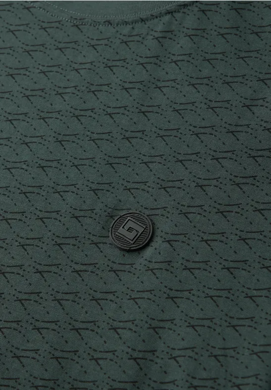 T-shirt avec imprimé sea green