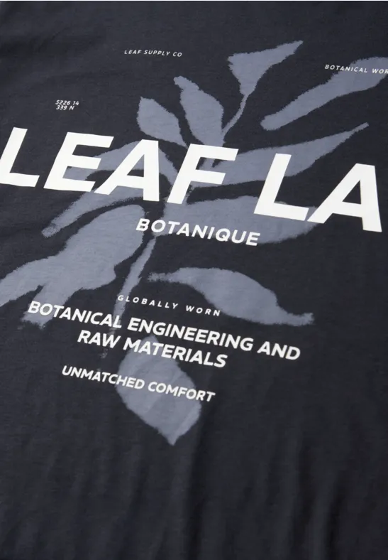 Shirt met ronde hals en print dark ink blue