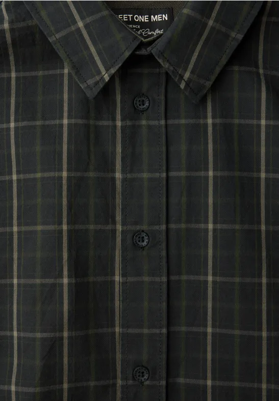 Chemise Oxford à carreaux null