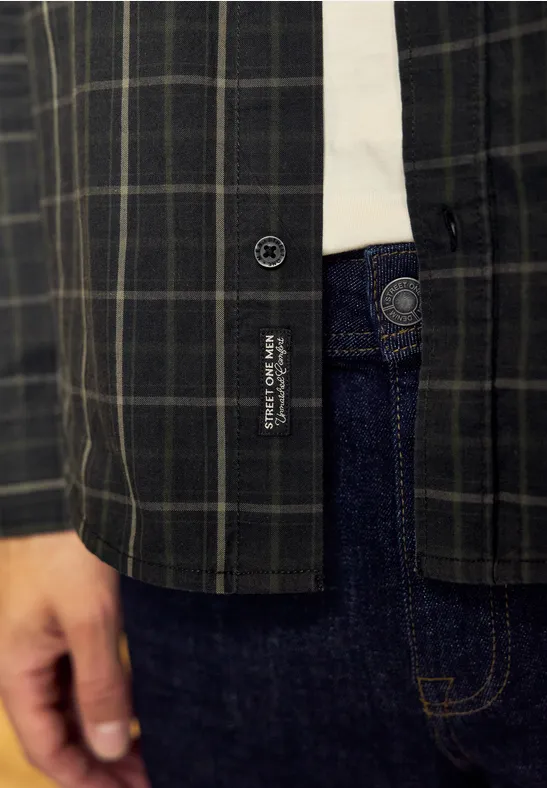 Chemise Oxford à carreaux null