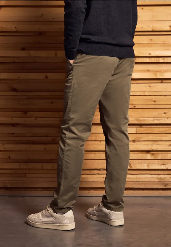 Klassische Chino sepia brown