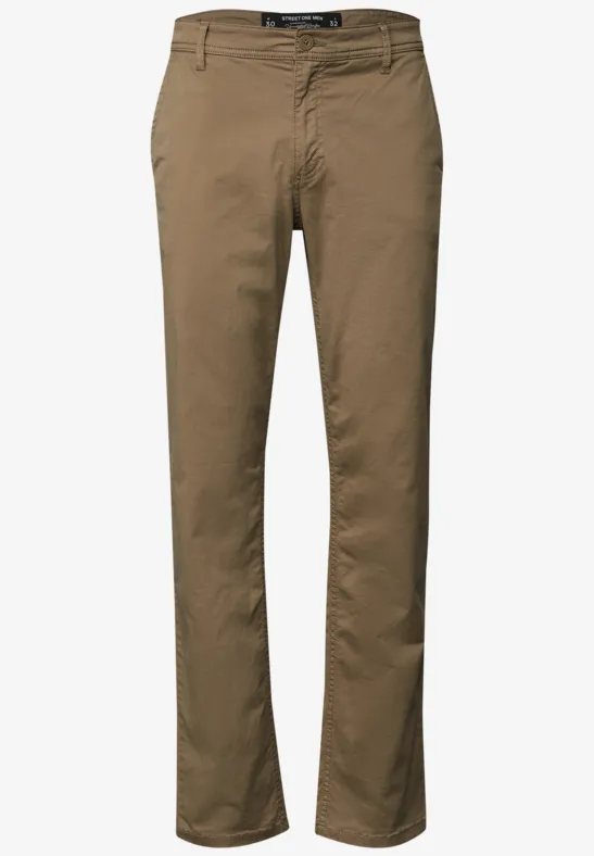 Klassische Chino sepia brown