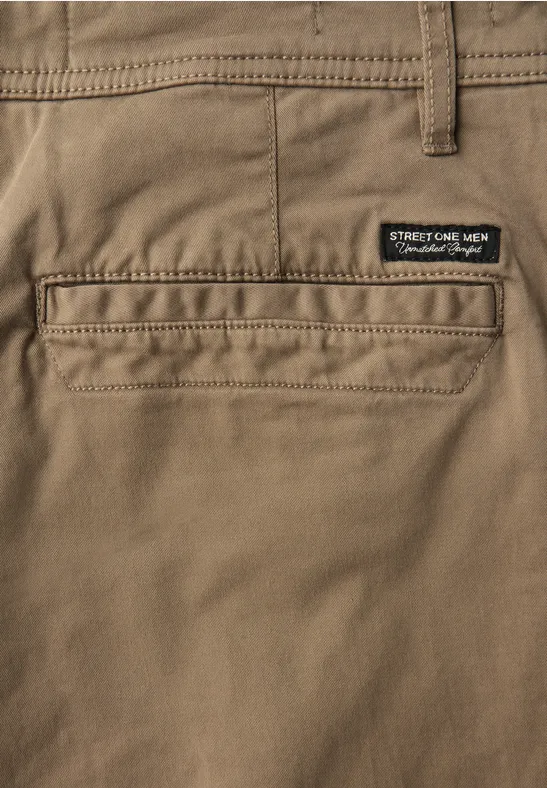 Klassische Chino sepia brown