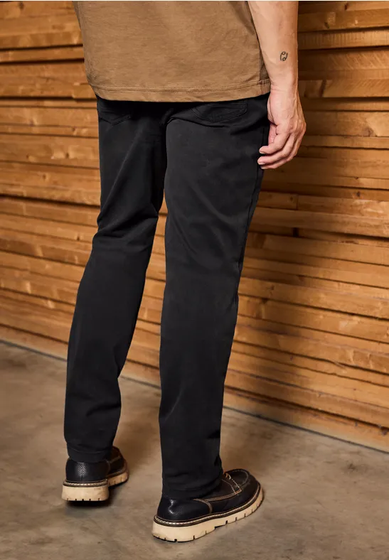 Slim Fit pantalon Black