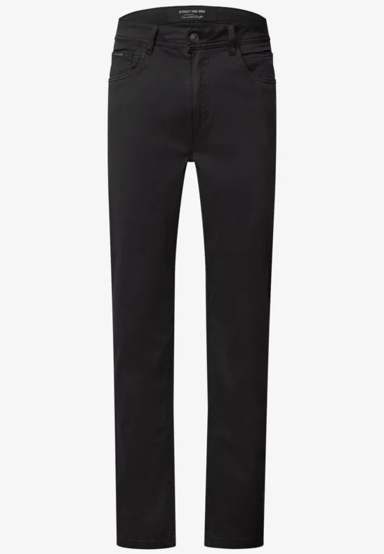 Slim Fit pantalon Black