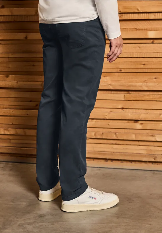 Slim Fit pantalon grey blue