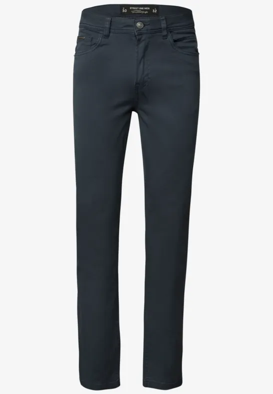 Slim Fit pantalon grey blue
