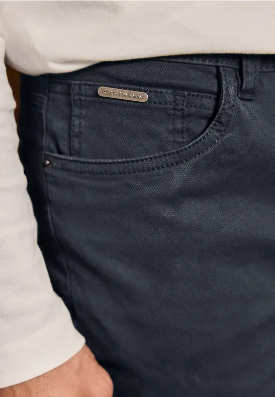 Slim Fit pantalon grey blue