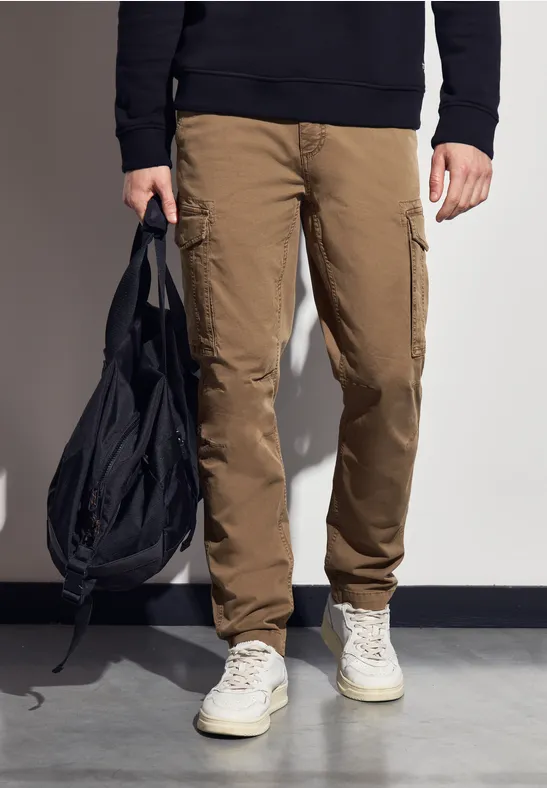 Regular Fit Cargo Hose sepia brown