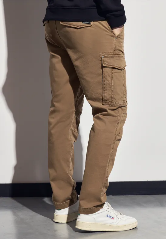 Regular Fit Cargo Hose sepia brown