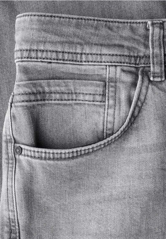 Straight Legs jeans mid grey wash