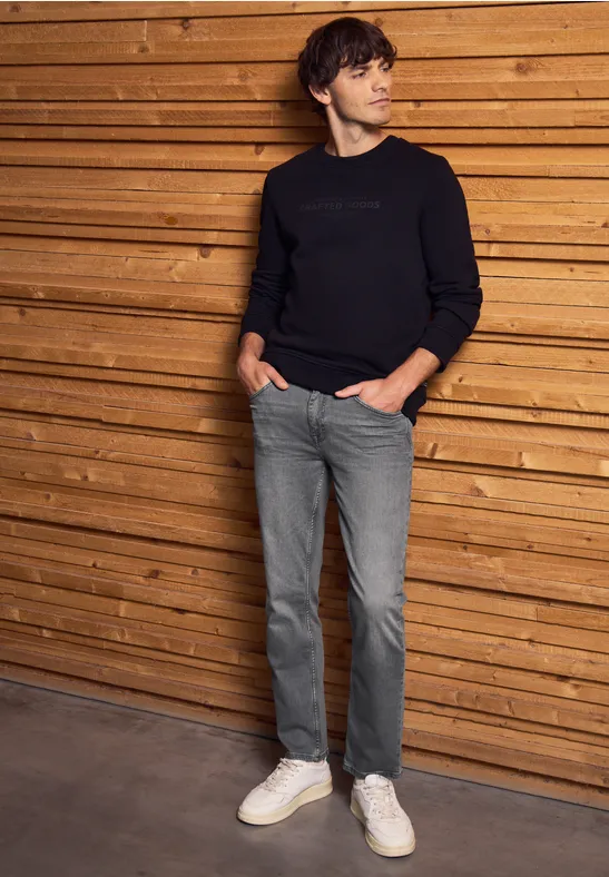 Slim Fit jeans mid grey wash