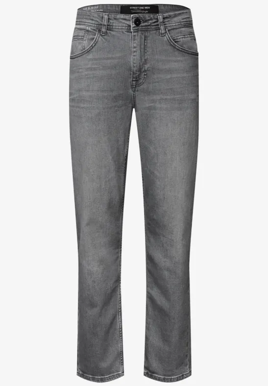 Slim Fit jeans mid grey wash