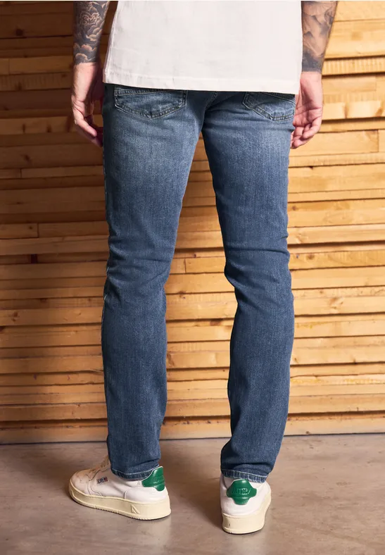 Slim Fit Jeans dark blue wash