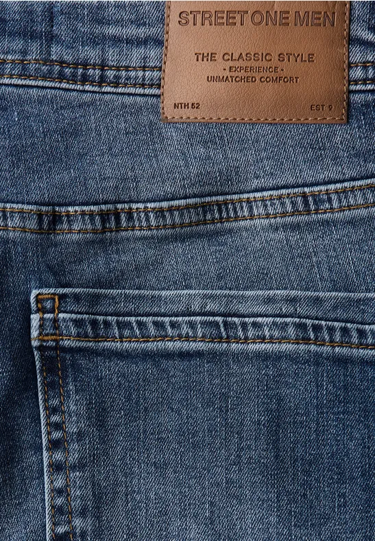 Slim Fit Jeans dark blue wash
