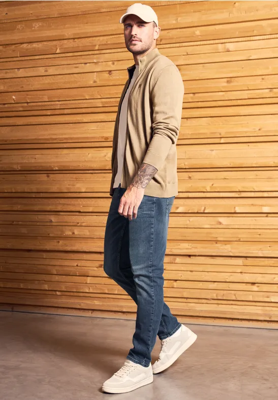 Regular Fit jeans dark blue wash