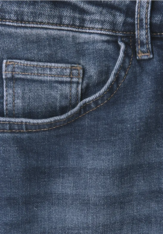 Regular Fit jeans dark blue wash