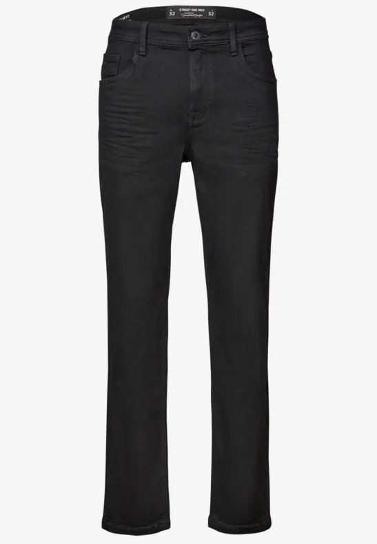 Regular Fit Jeans clean black