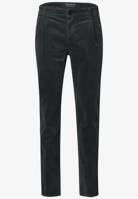 Cord Chino graphite grey