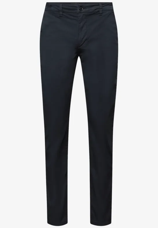 Chino mit Stretchbund dark ink blue