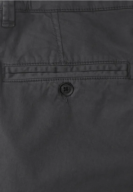 Chino avec ceinture stretch industrial grey