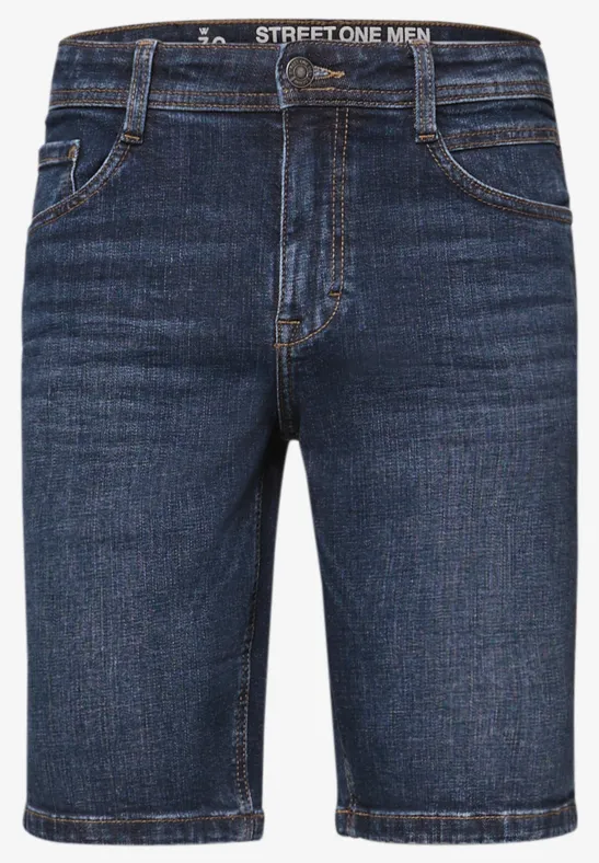 Jeansshorts im Regular Fit dark blue wash