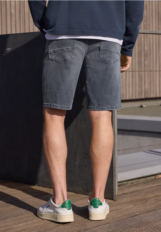 Denim shorts Regular Fit ice grey wash
