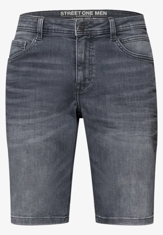 Denim shorts Regular Fit ice grey wash