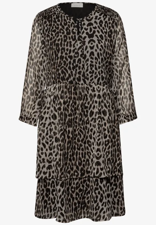 Knielanges Kleid Black