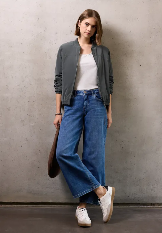 Gefütterter Blouson shore grey