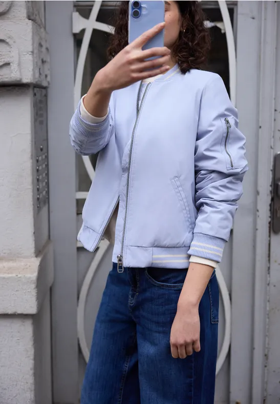 Blouson sky lavender blue