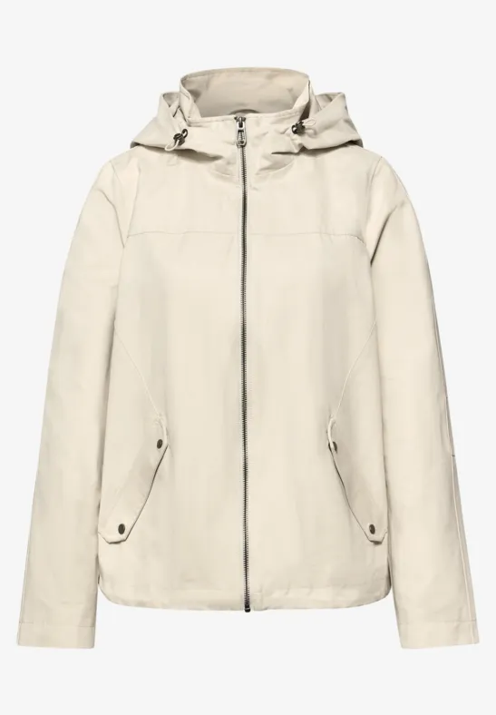 Hoodie Parka powder beige