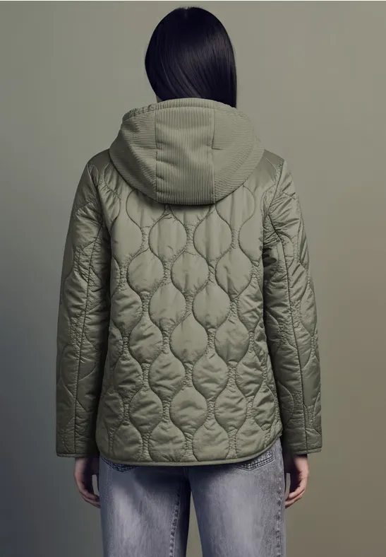 Veste matelassée avec capuche null
