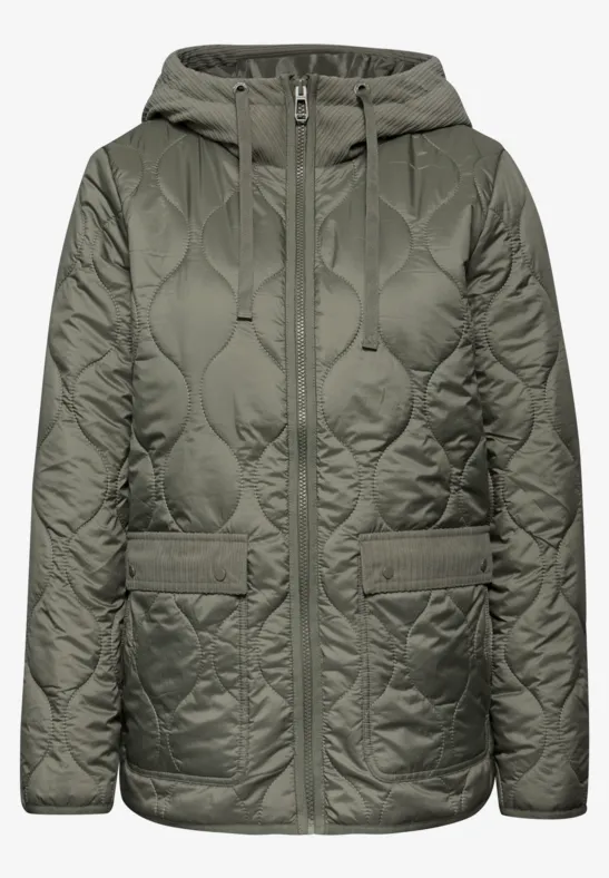 Veste matelassée avec capuche null