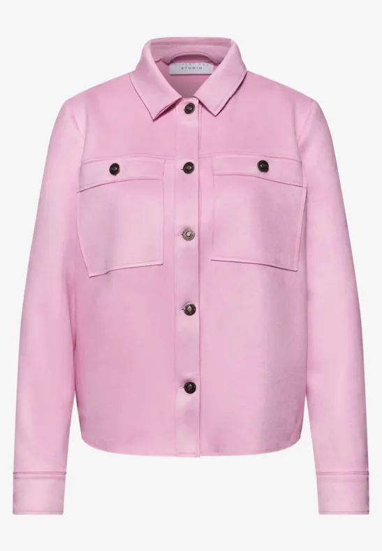 Overshirt tulip pink