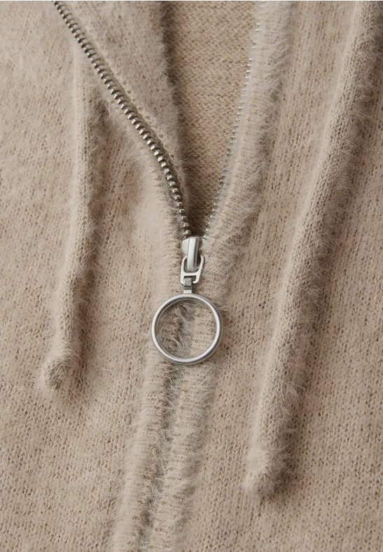 Weiche Weste buffed beige