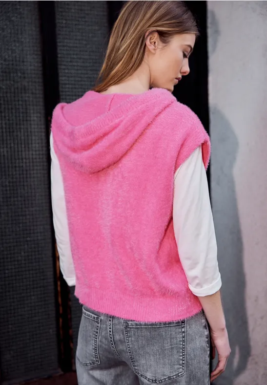 Weiche Weste blazing berry mel.