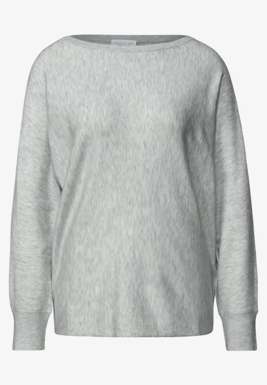 Dolman trui heather grey mel.