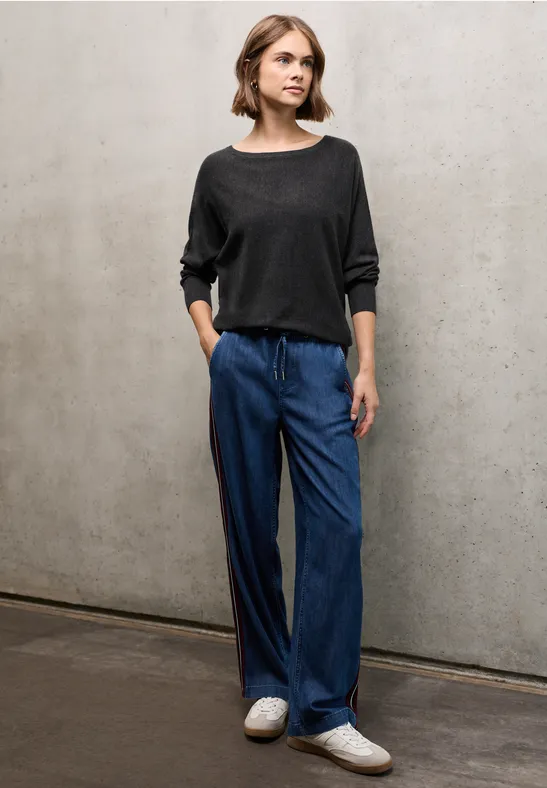 Dolman Pullover industrial grey mel.