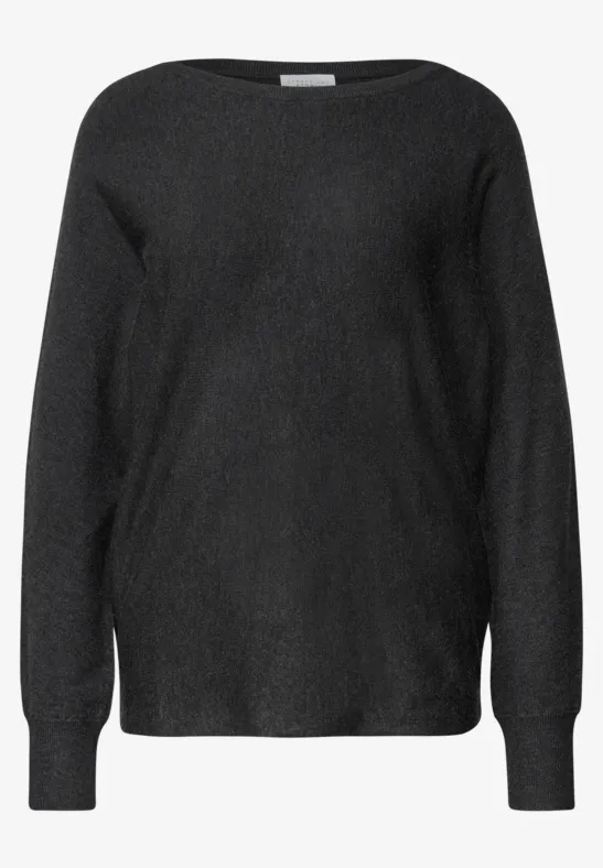 Dolman Pullover industrial grey mel.